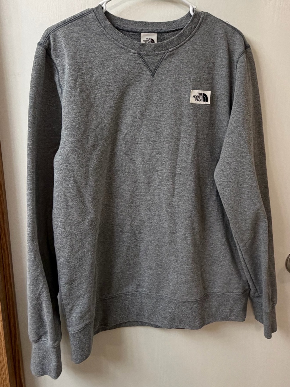 The North Face Men's Heather Gray Crewneck Sweatshirt